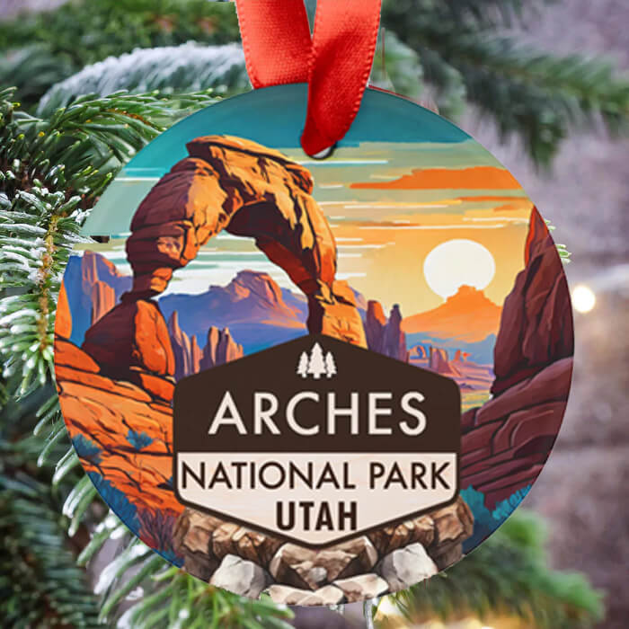 Arches Christmas Ornaments