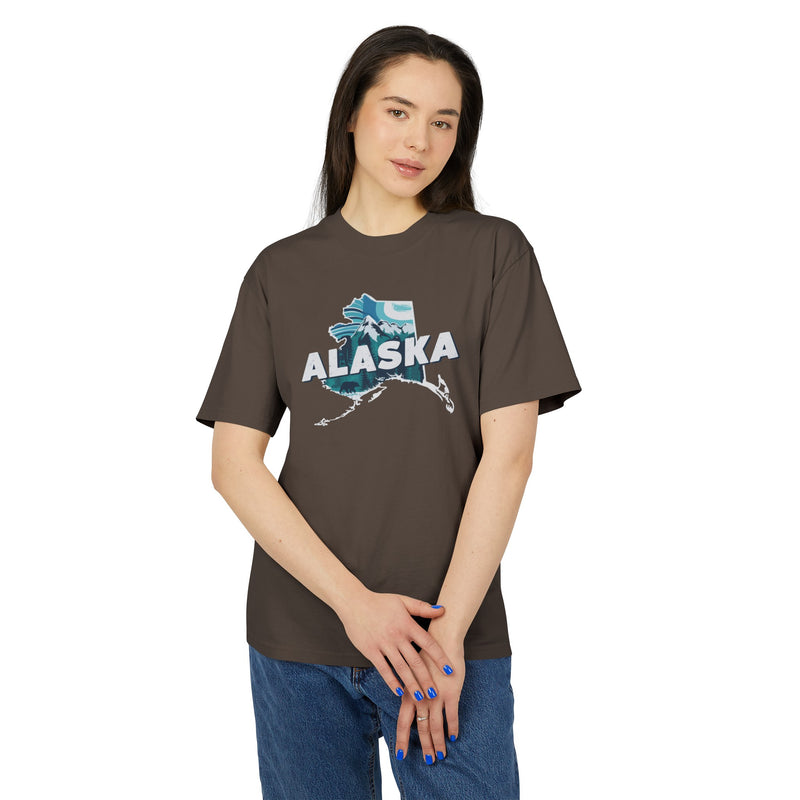 Alaska Retro Unisex Heavy Faded Tee