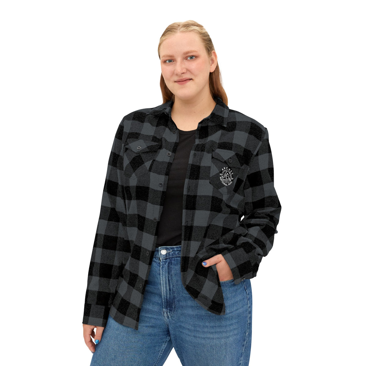 Arches National Park Unisex Flannel Shirt