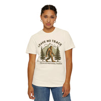 Bigfoot Leave No Trace National Parks Souvenir Tee