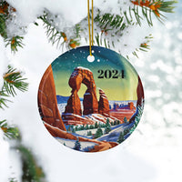 Arches National Park Ceramic Ornaments, 2-Side Print