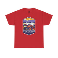 Petrified Forest National Park T-Shirt with Vibrant Landscape Illustration