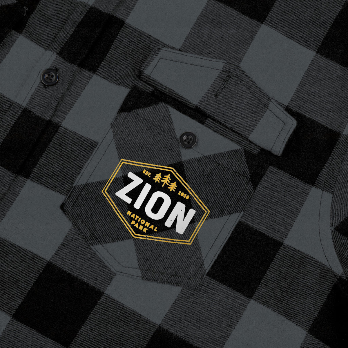 Zion National Park Unisex Flannel Shirt