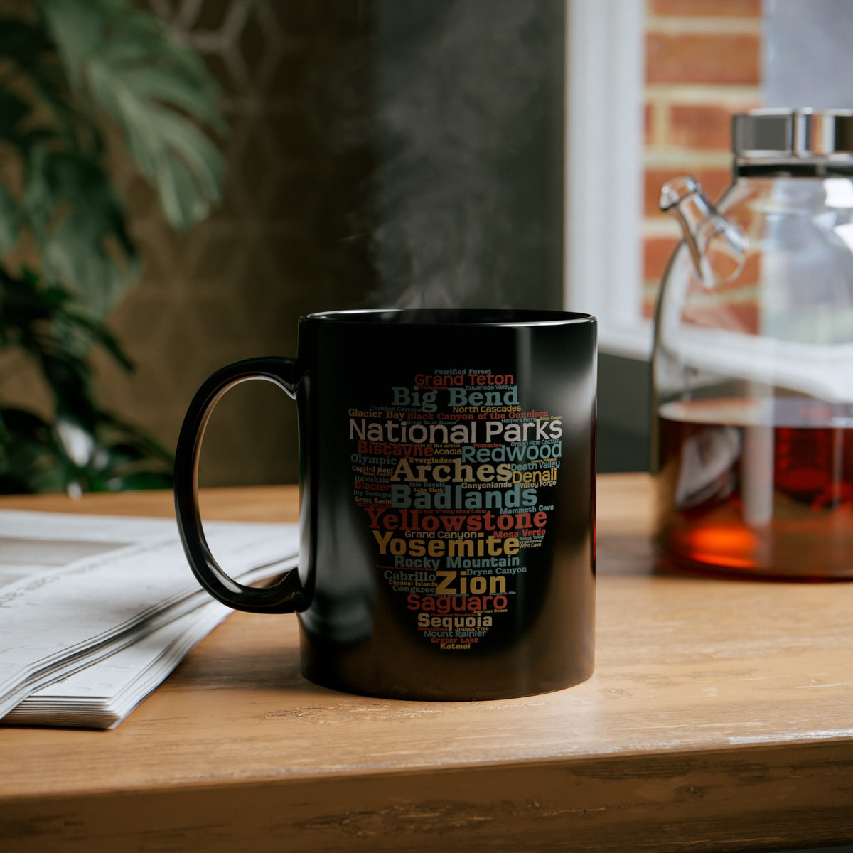 National Park Souvenir Mug - Scenic Design