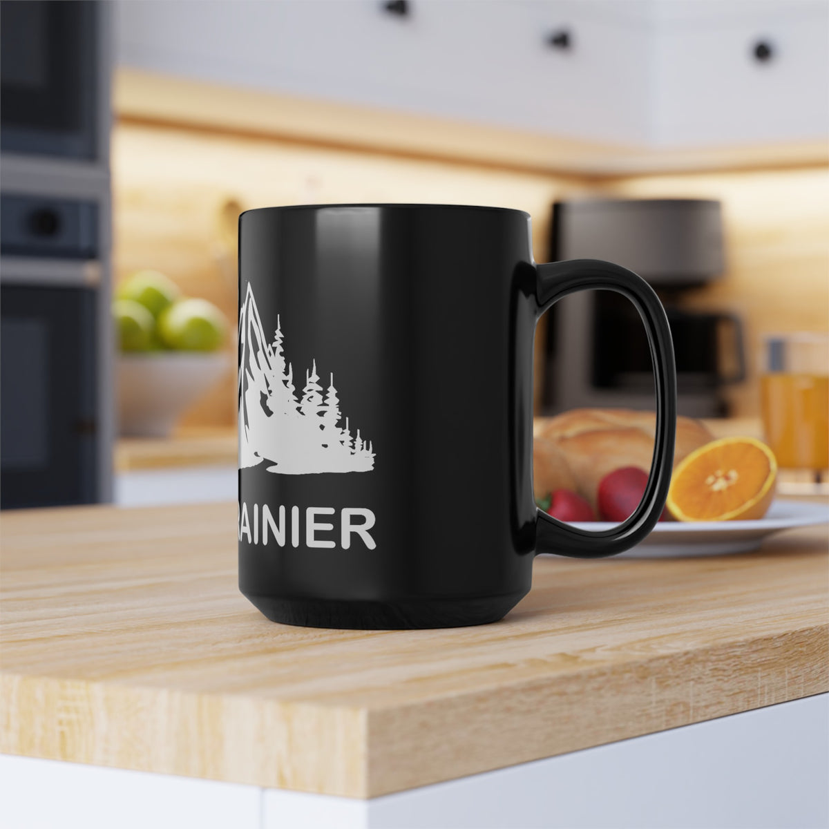 Mount Rainier Moonlit Mug Souvenir