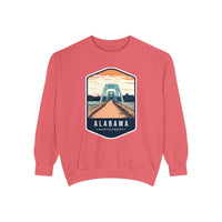 Vintage Alabama Montgomery Bridge Sweatshirt - Retro Travel Design