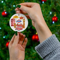 London Ceramic Ornament, 2024 UK Keepsake Souvenir With Free Shipping