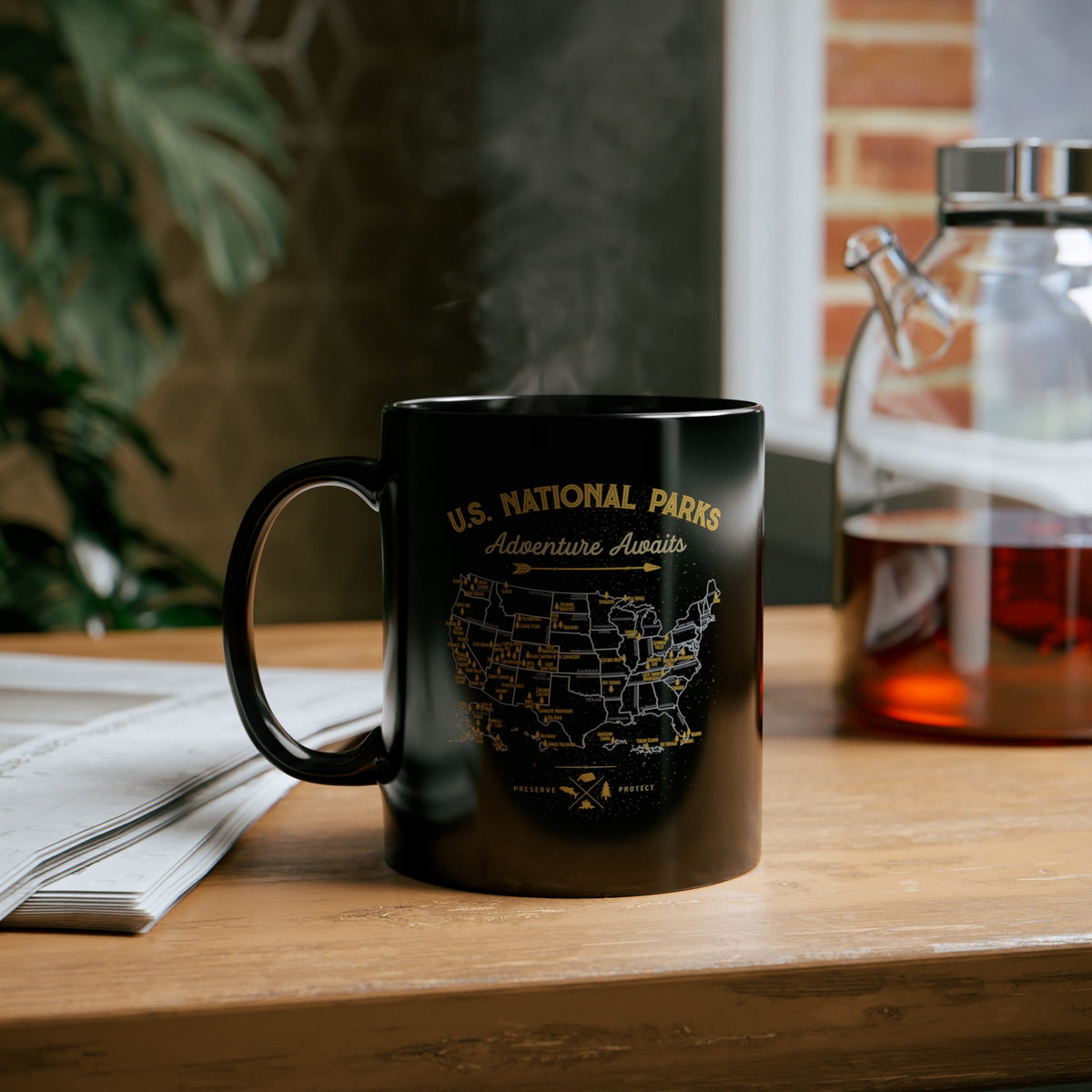 U.S. National Parks Souvenir Ceramic Mug