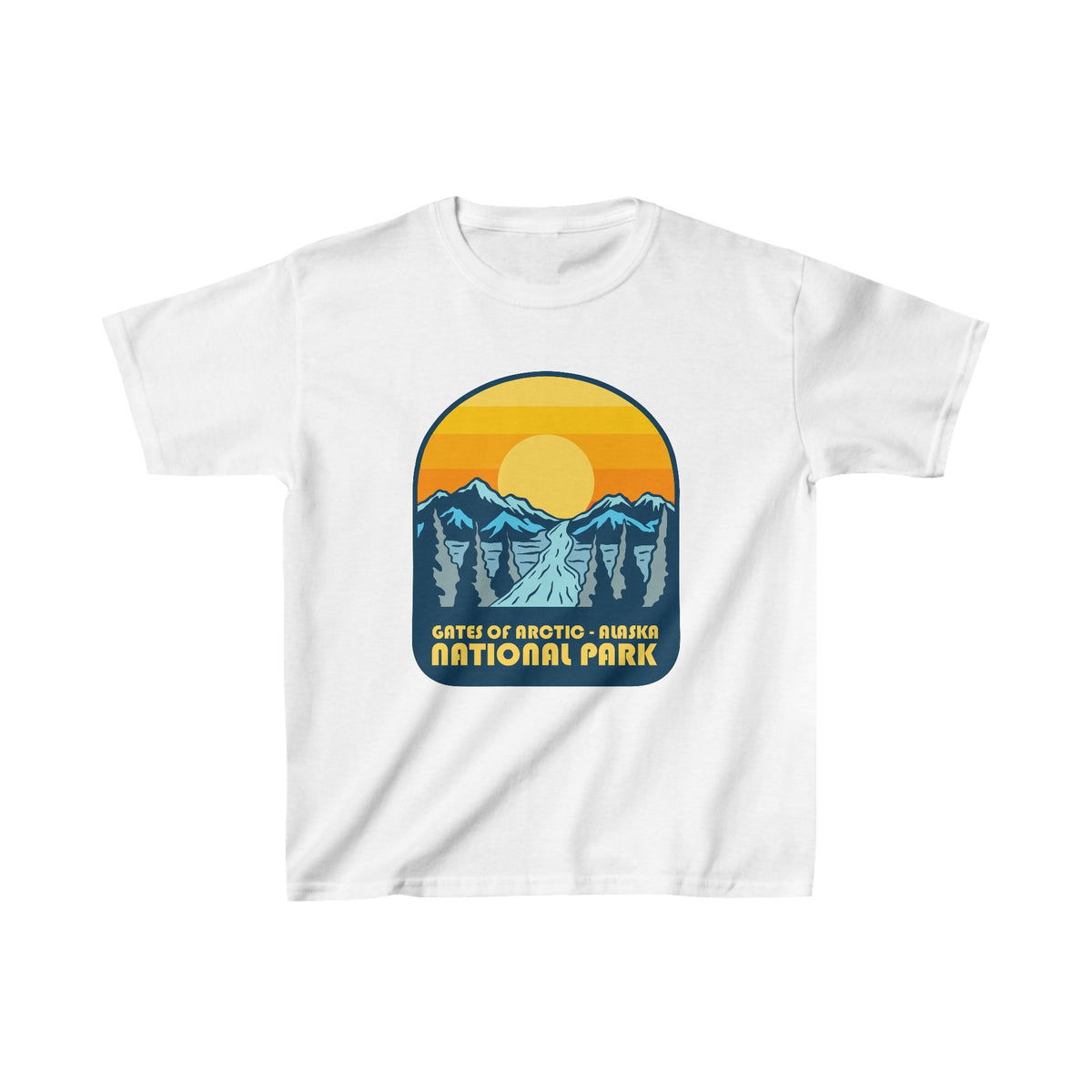 Kids Gates of the Arctic National Park Heavy Cotton™ Tee