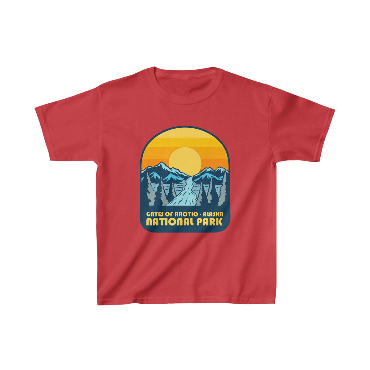 Kids Gates of the Arctic National Park Heavy Cotton™ Tee