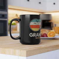 Grand Teton Souvenir Mug with Vintage Design