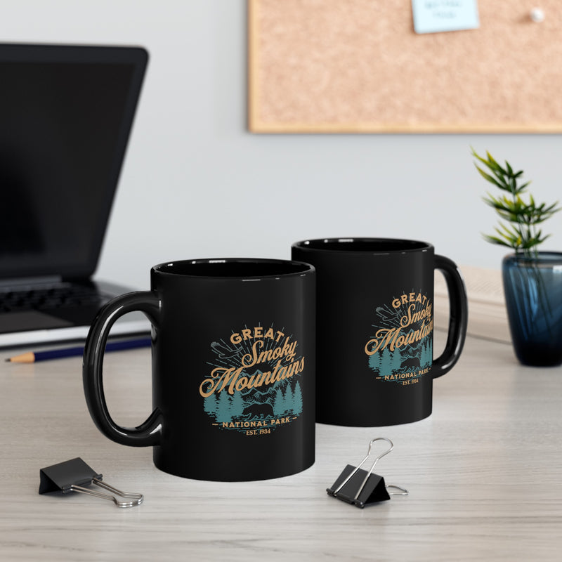 Great Smoky Mountains Souvenir Mug - Bear Design