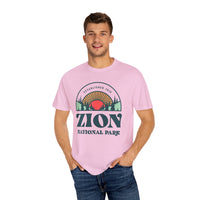 Zion National Park Souvenir Tee, Scenic Design