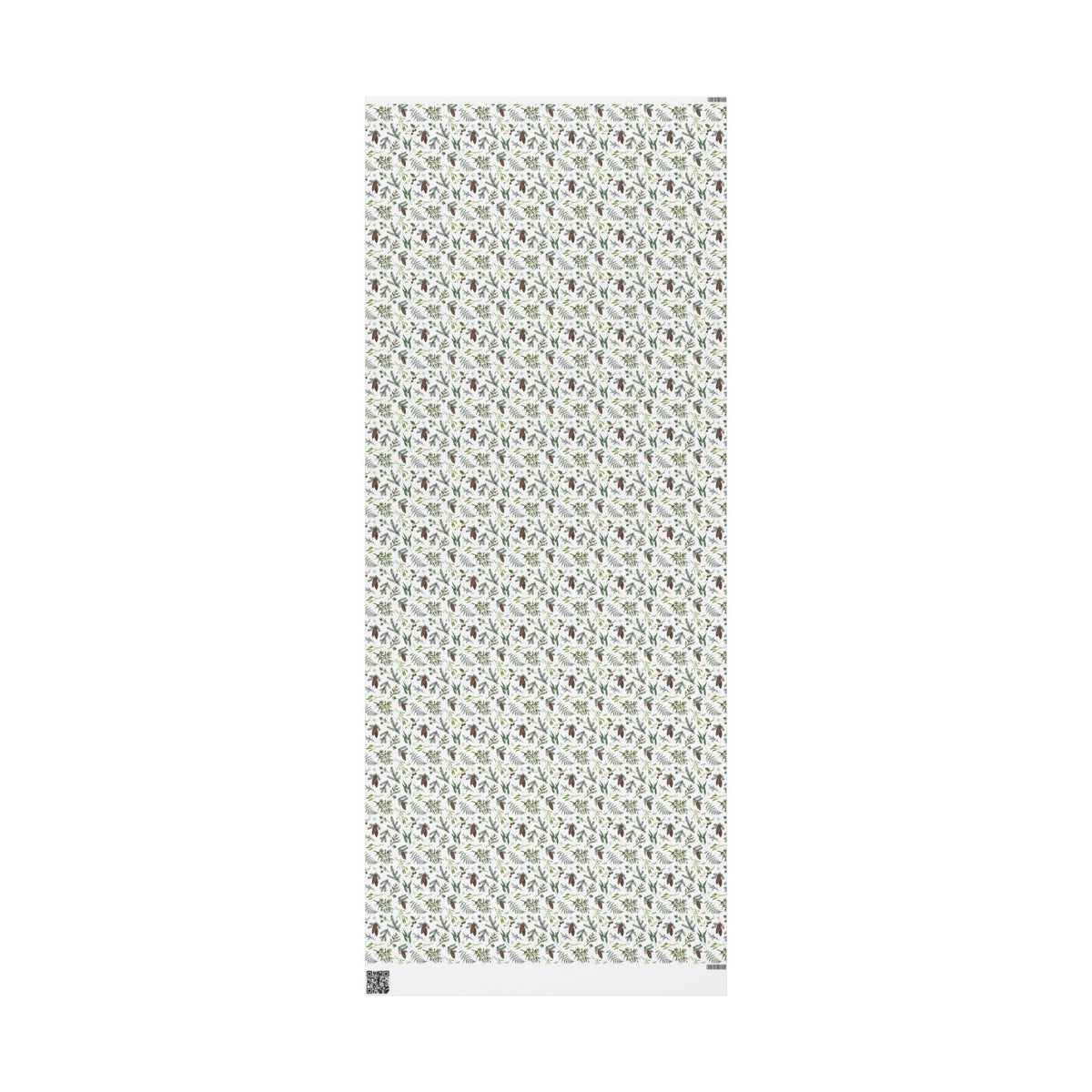 Forest Pinecones Pattern Wrapping Papers