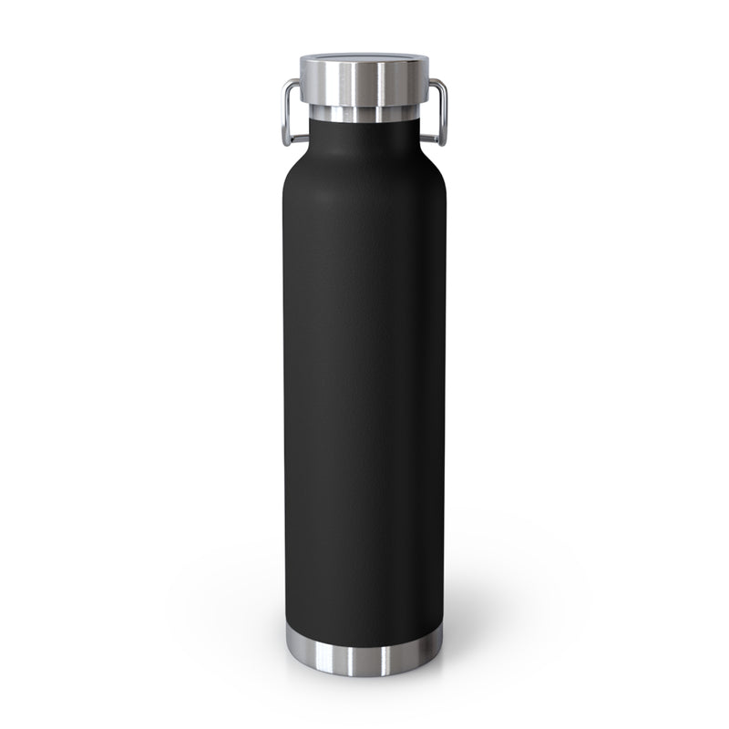 Image of a stainless steel water bottle featuring a landscape design from Zion National Park in Utah.