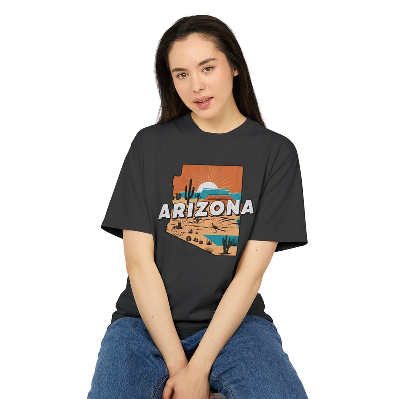 Arizona Retro Unisex Heavy Faded Tee