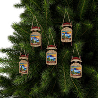 Haleakalā National Park Christmas Sled Ornament