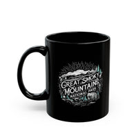 Great Smoky Mountains National Park souvenir mug with scenic illustration