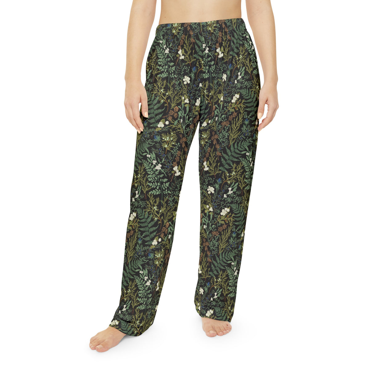 Pinecone Pattern Women's Pajama Pants