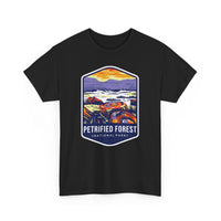 Petrified Forest National Park T-Shirt with Vibrant Landscape Illustration