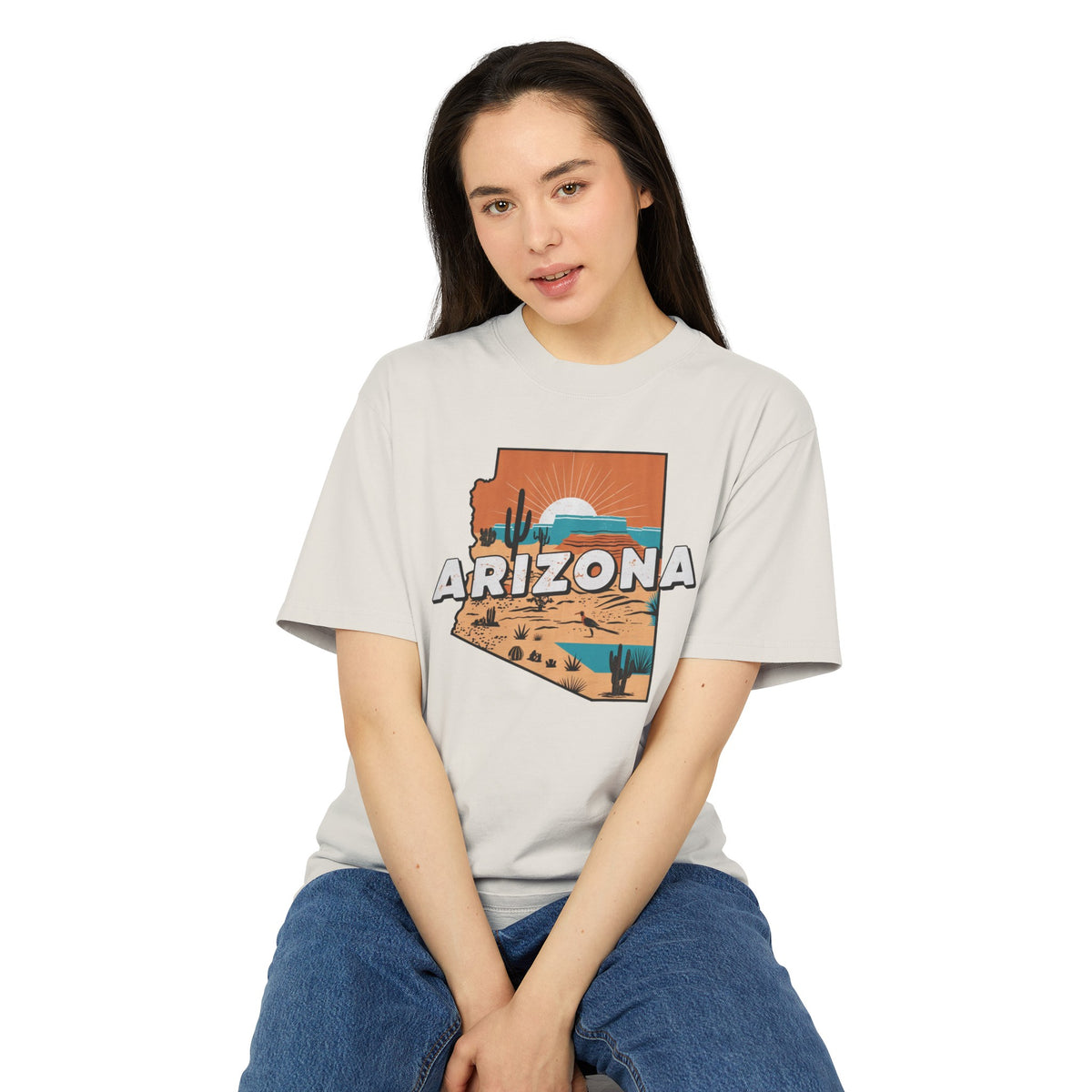 Arizona Retro Unisex Heavy Faded Tee