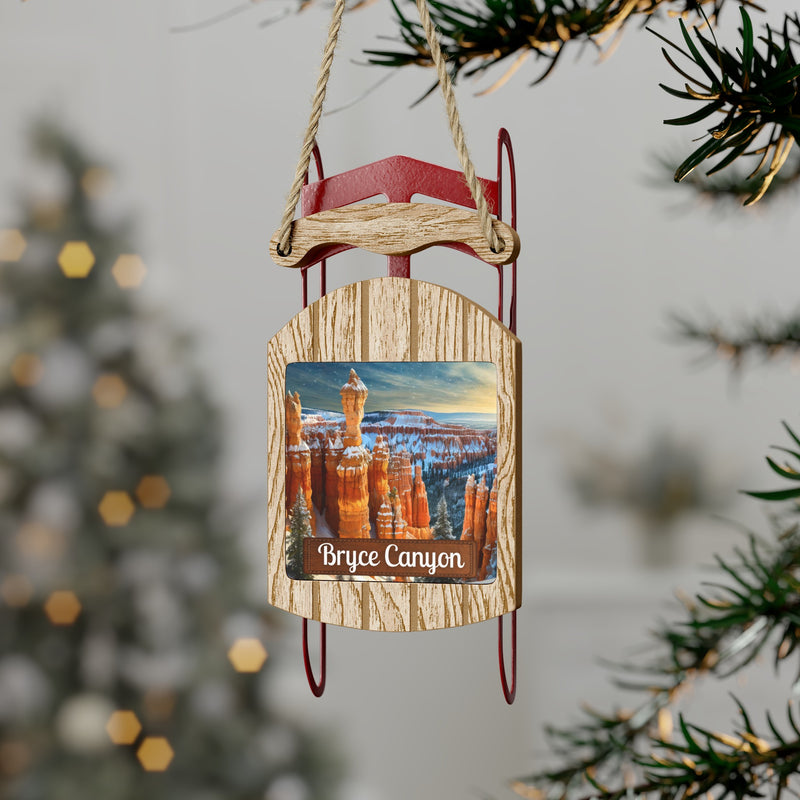 Bryce Canyon National Park Sled Ornament