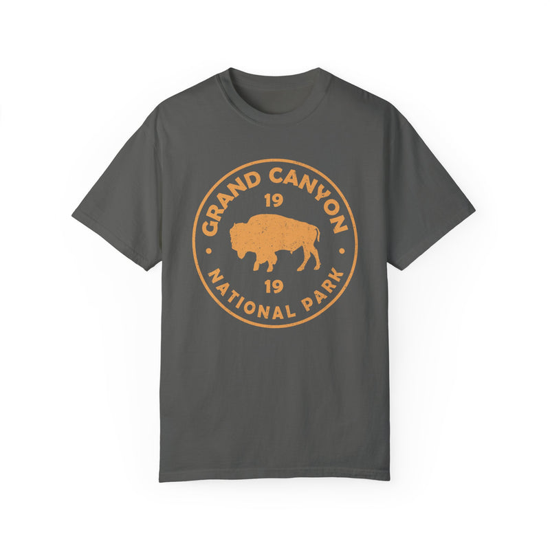 Grand Canyon Souvenir Tee with Bison Design