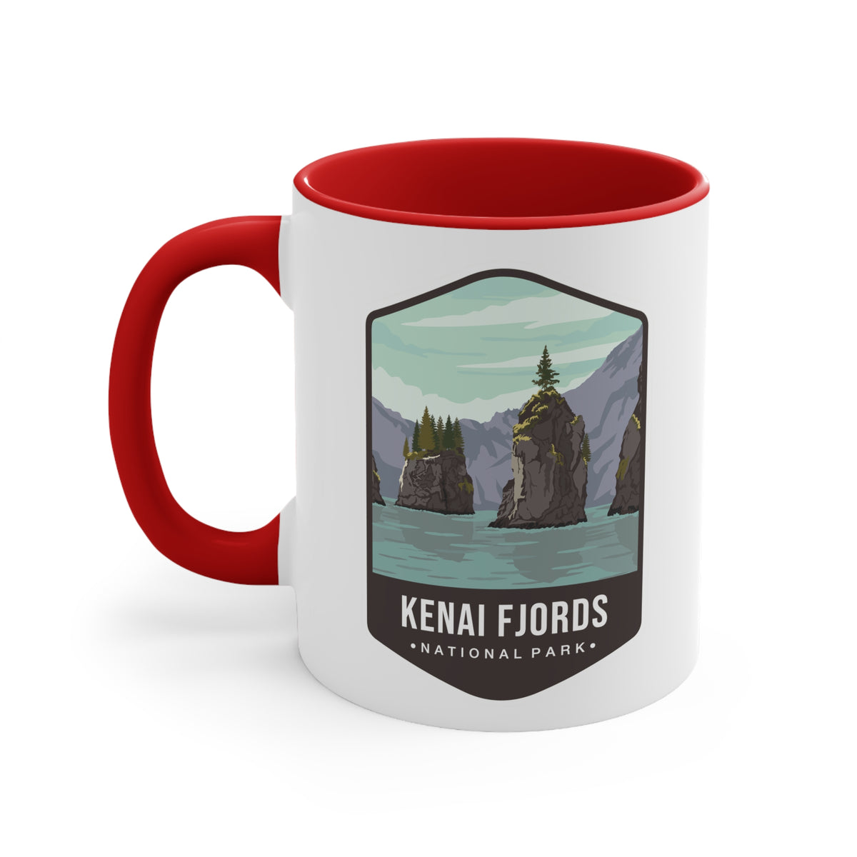 Kenai Fjords National Park Ceramic Coffee Mug