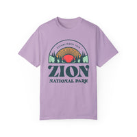 Zion National Park Souvenir Tee, Scenic Design