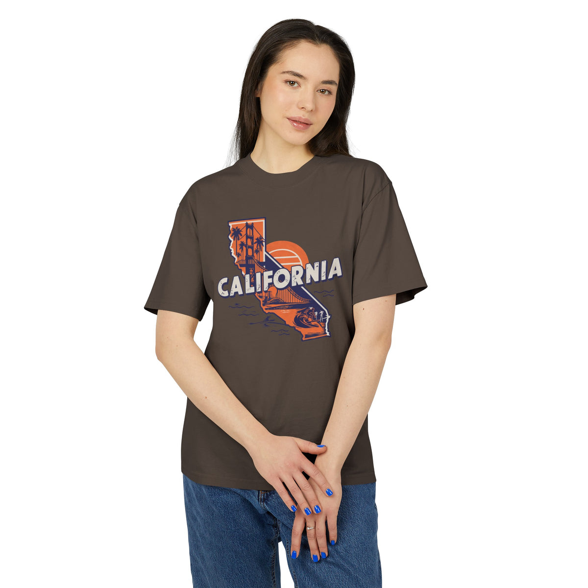 California Unisex Heavy Faded Tee