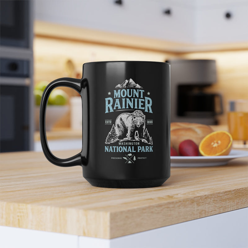 Mount Rainier Bear Mug Souvenir