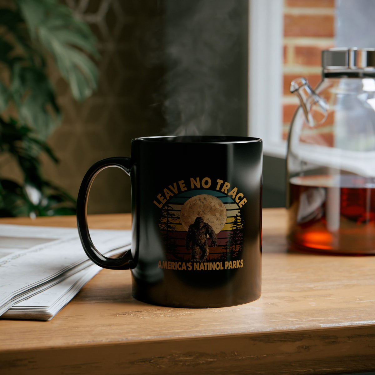 Leave No Trace Bigfoot Mug - America's National Parks