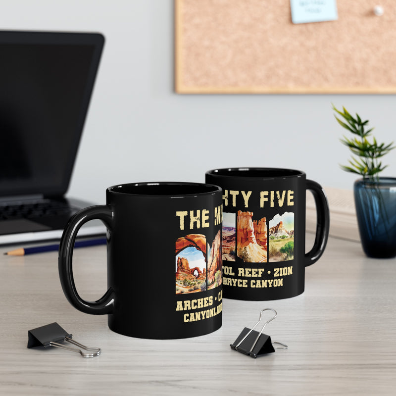 The Mighty Five Souvenir Ceramic Mug