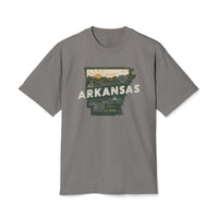 Arkansas Retro Unisex Heavy Faded Tee