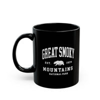 Great Smoky Mountains National Park souvenir mug with bear design