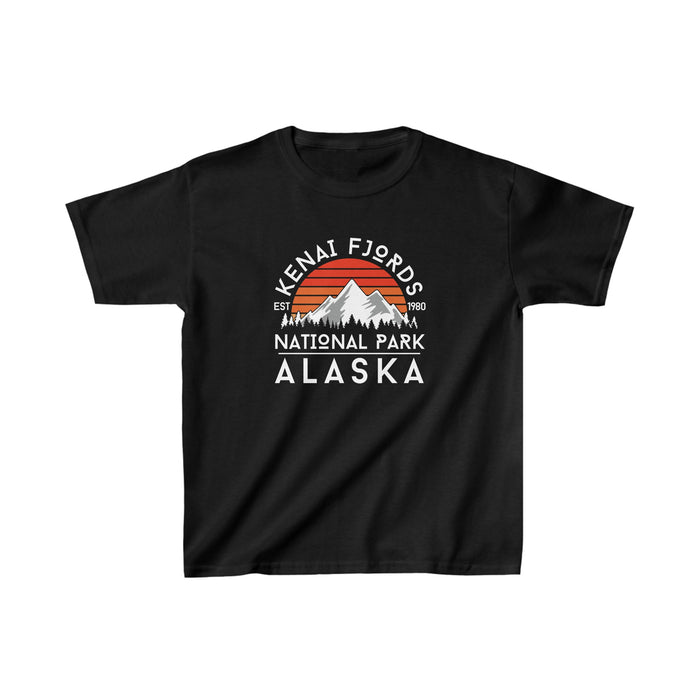 Kenai Fjords National Park Kids' Unisex Souvenir T-Shirt