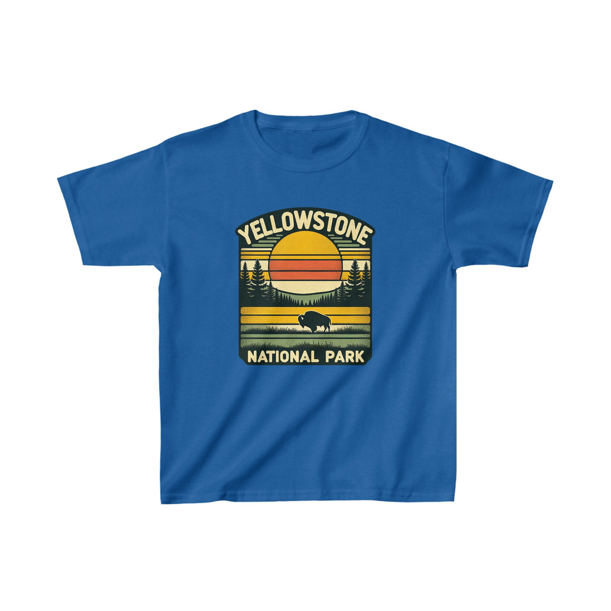 Kids Yellowstone National Park Unisex Souvenir T-Shirt