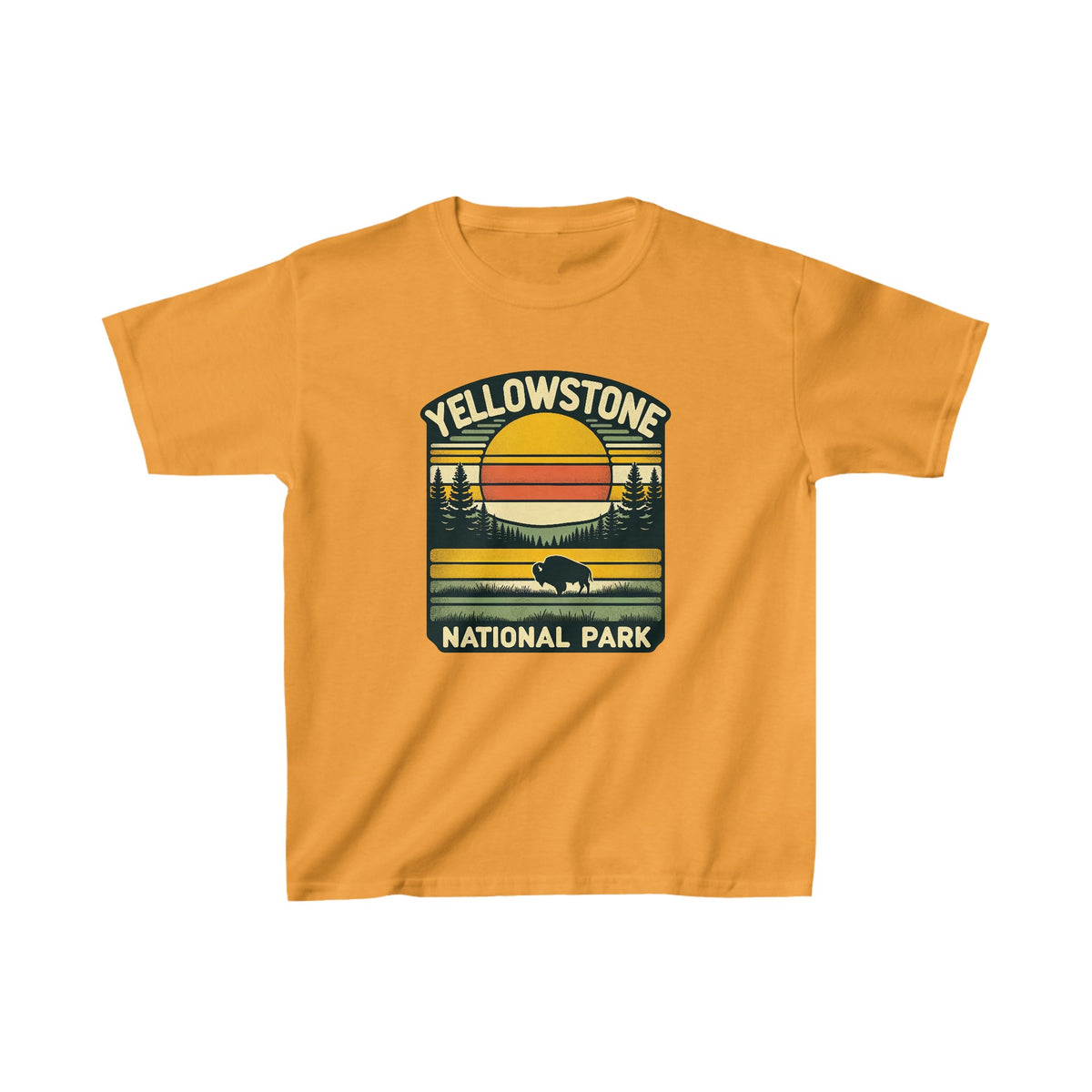 Kids Yellowstone National Park Unisex Souvenir T-Shirt