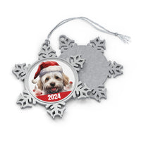 Maltese 2024 Christmas Christmas Ornament with Free Gift Box