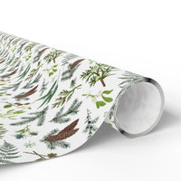 Forest Pinecones Pattern Wrapping Papers