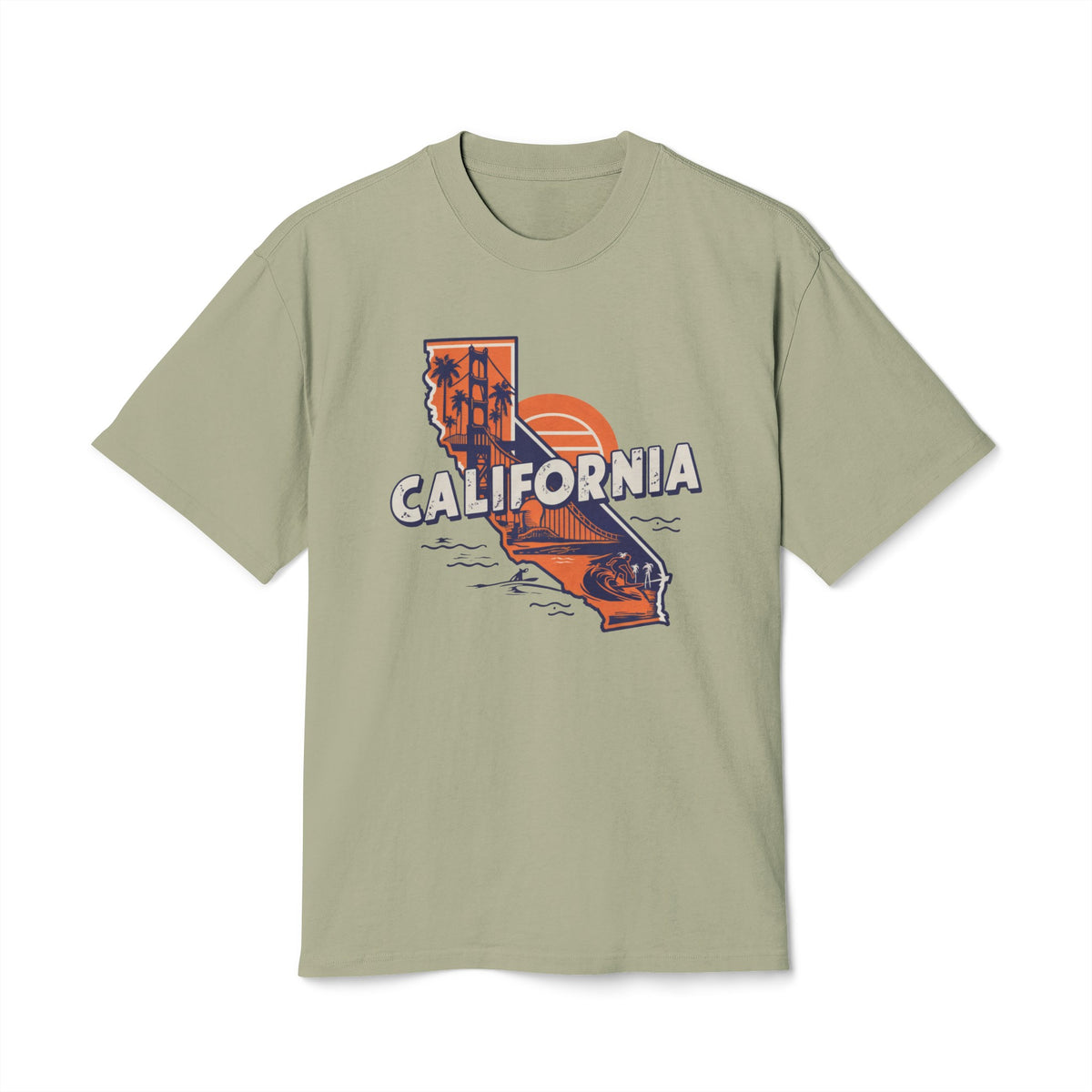 California Unisex Heavy Faded Tee