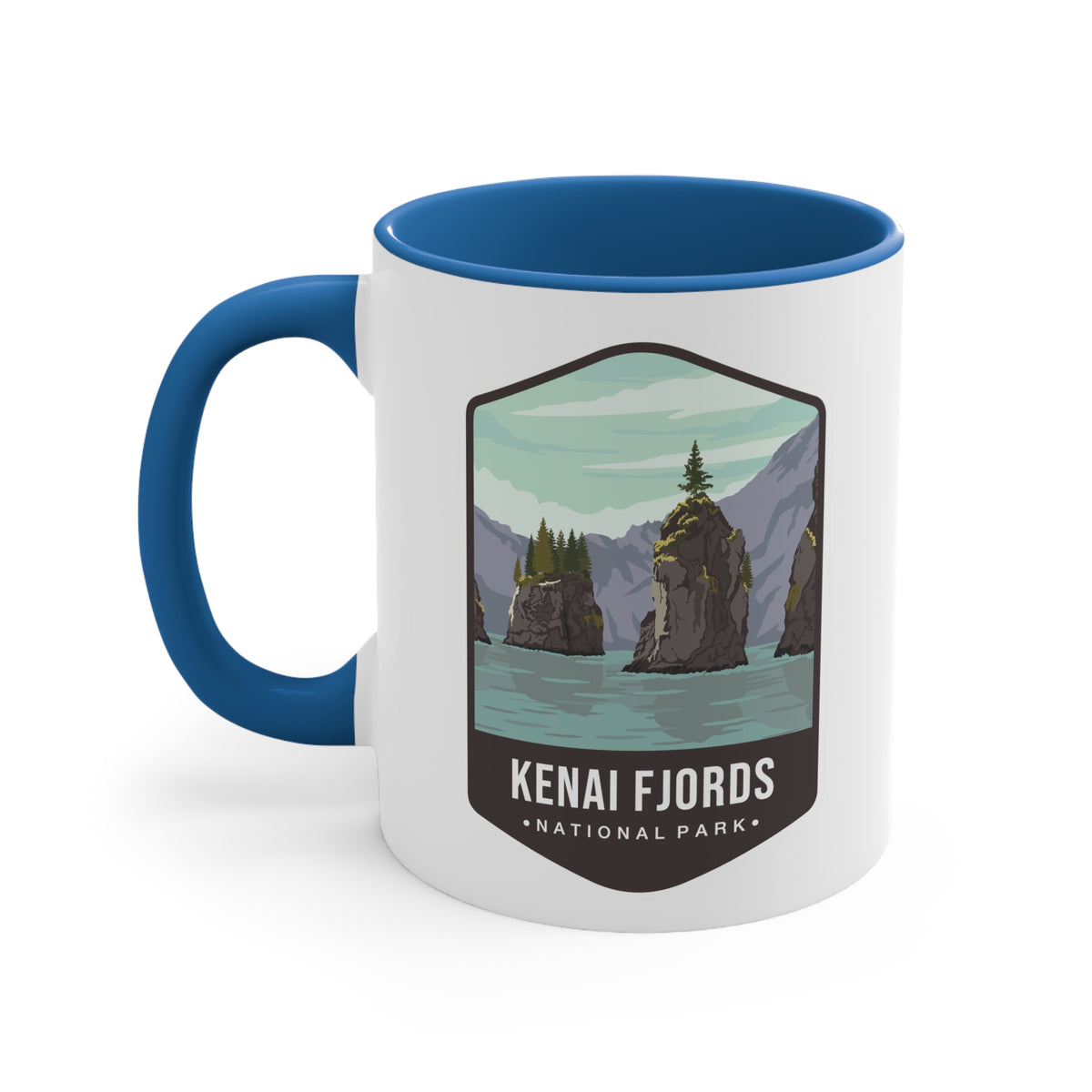 Kenai Fjords National Park Ceramic Coffee Mug