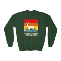 Rocky Mountain National Park Kids' Unisex Crewneck Sweatshirt