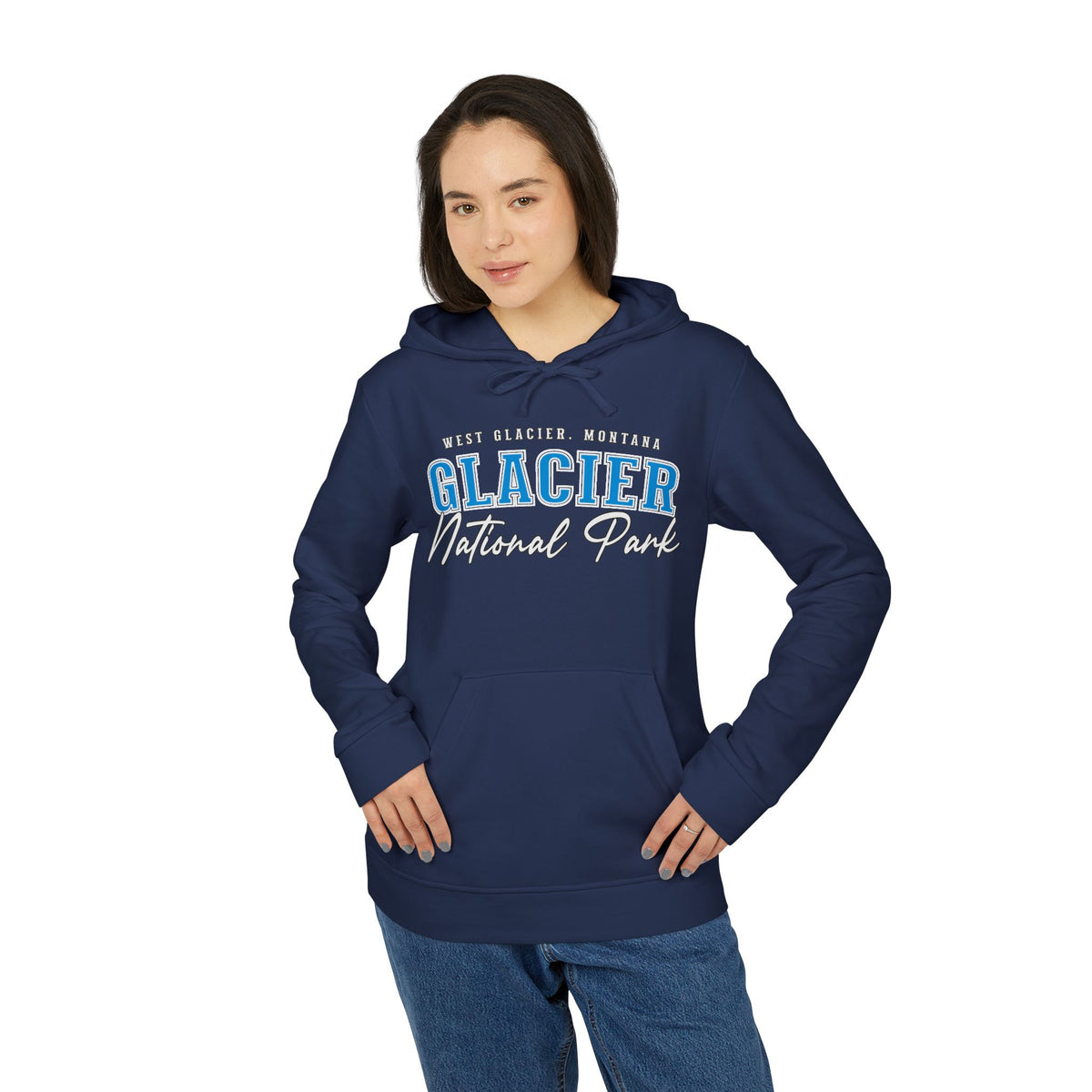 Glacier National Park adidas Unisex Fleece Hoodie