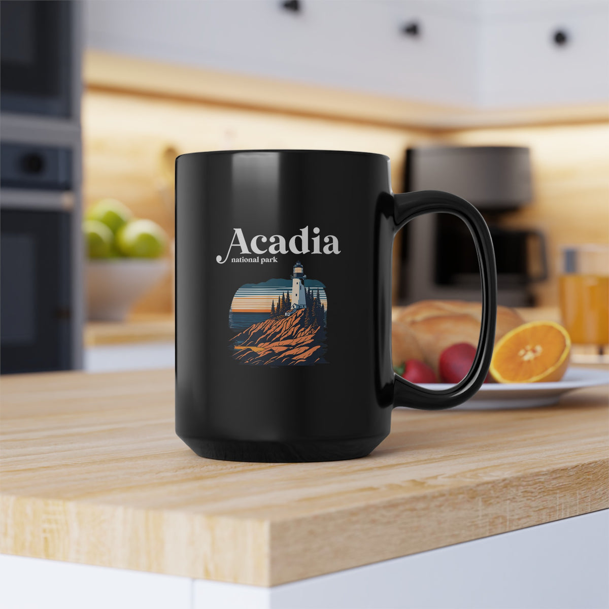 Acadia National Park Lighthouse Ceramic Mug