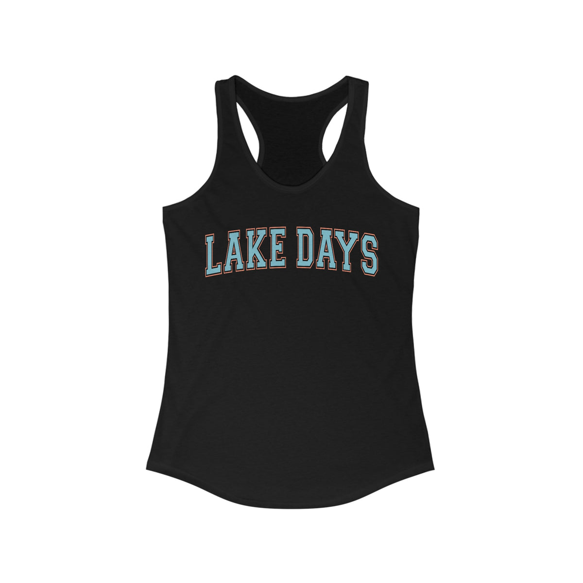 Women's Lake Days Racerback Tank