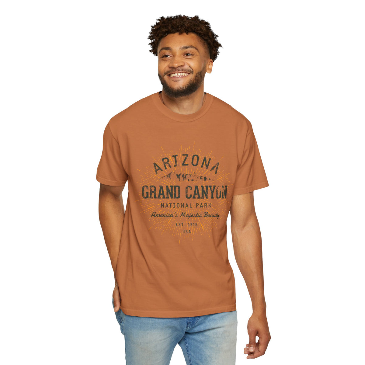 Grand Canyon Arizona Souvenir Tee with Text Design