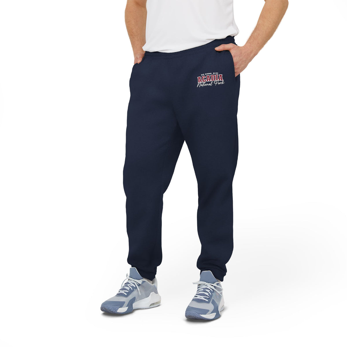 Acadia National Park adidas Unisex Fleece Joggers