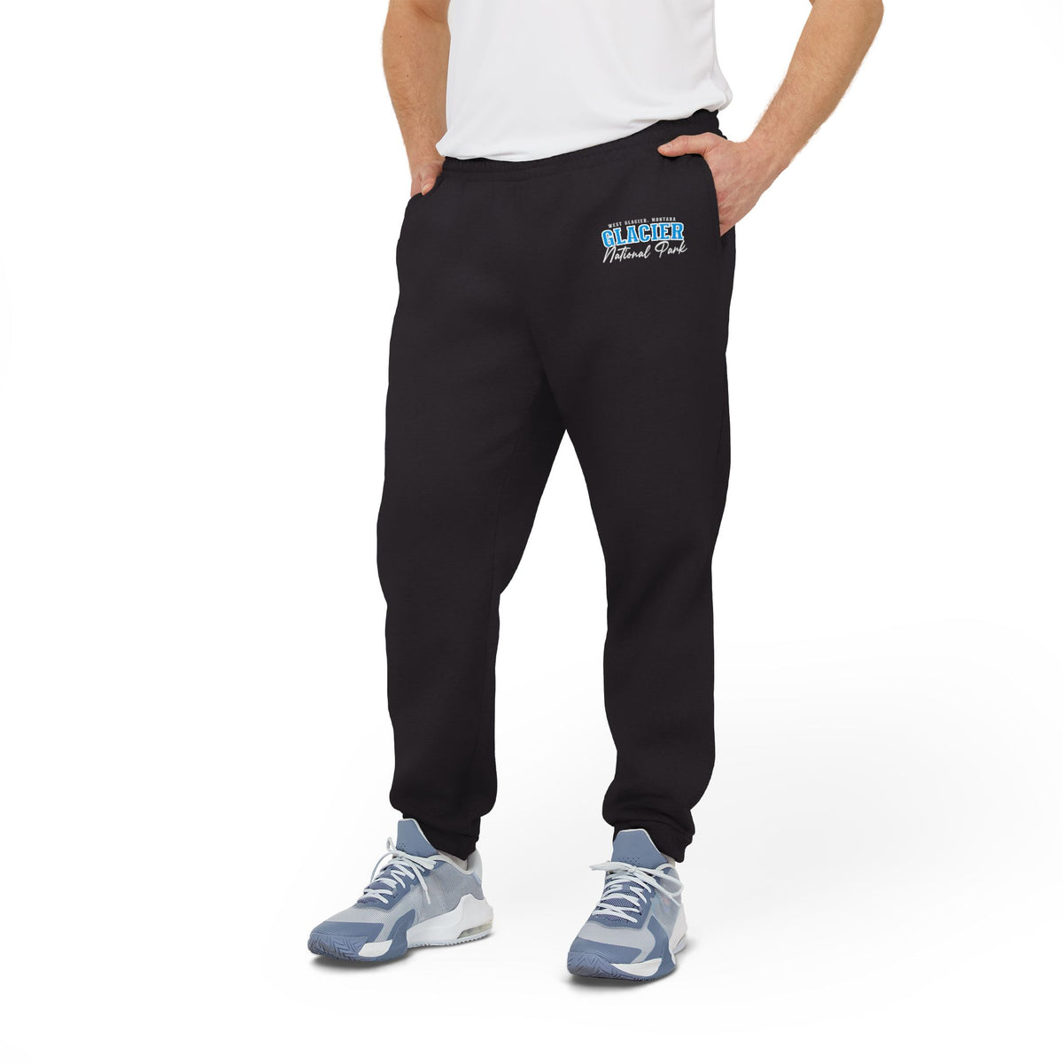 Glacier National Park adidas Unisex Fleece Joggers