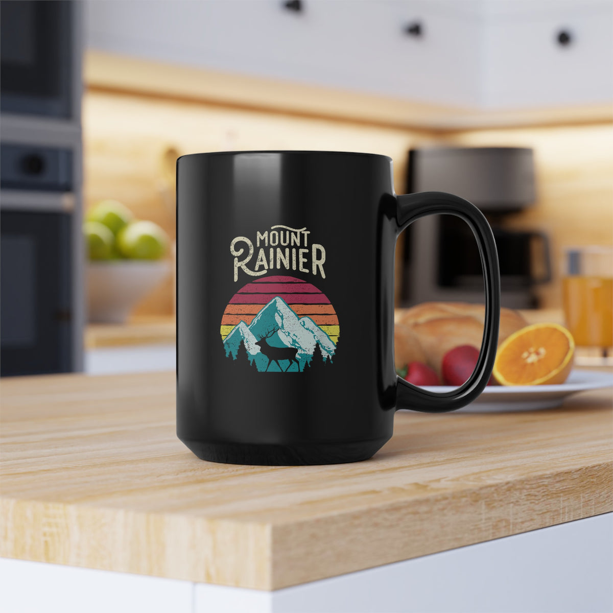 Mount Rainier Elk Mug Souvenir